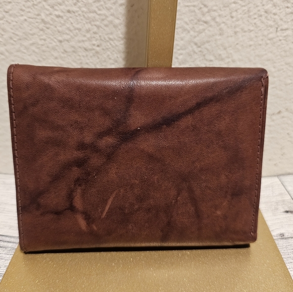 Stratford Brown Leather Men's Wallet NWOT - Picture 2 of 9